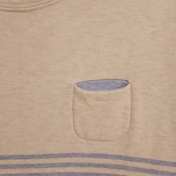 Ganjijaeng French Terry Nautical Shirt Dress Tunic - Picture 2 of 6